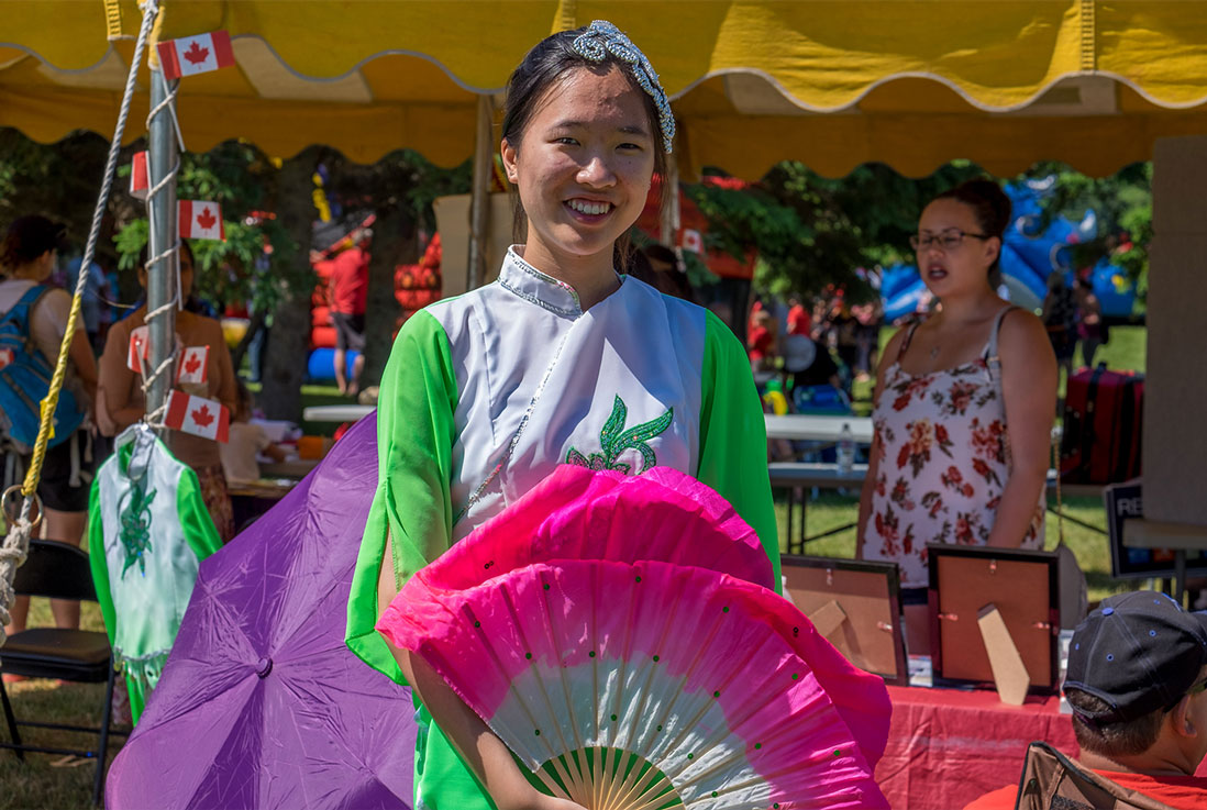 Cultural celebration on Canada Day